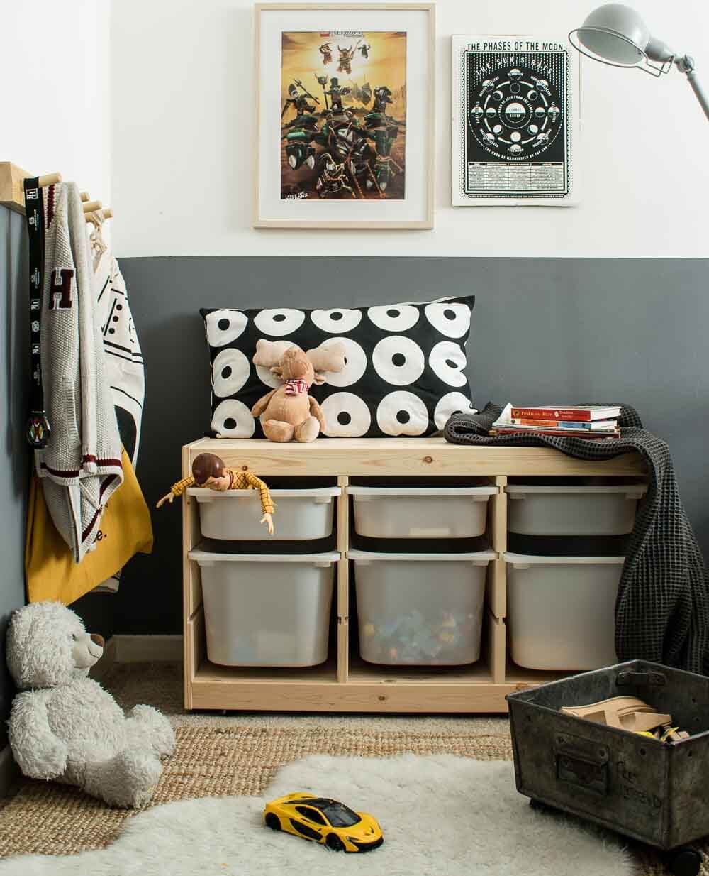 9 CREATIVE IKEA TROFAST HACKS FOR KIDS BEDROOMS • Grillo Designs