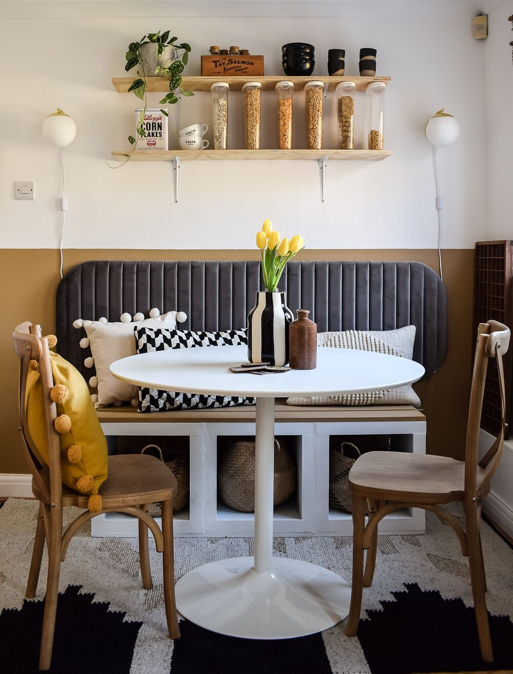 IKEA KALLAX HACK How to turn shelving units into a Stylish Bench