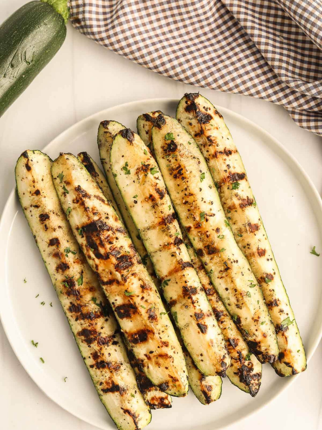 Easy Grilled Zucchini Recipe