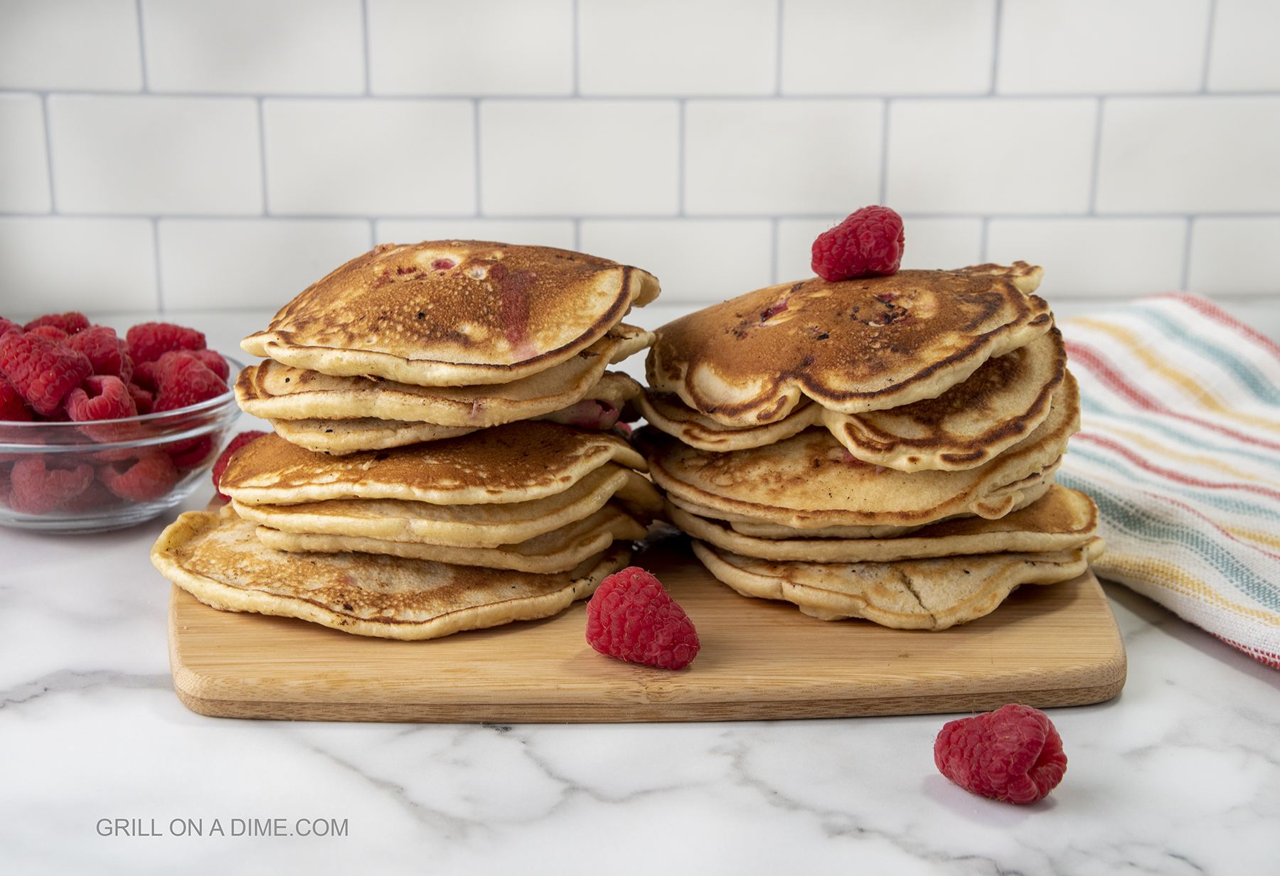 Blackstone Raspberry Pancakes