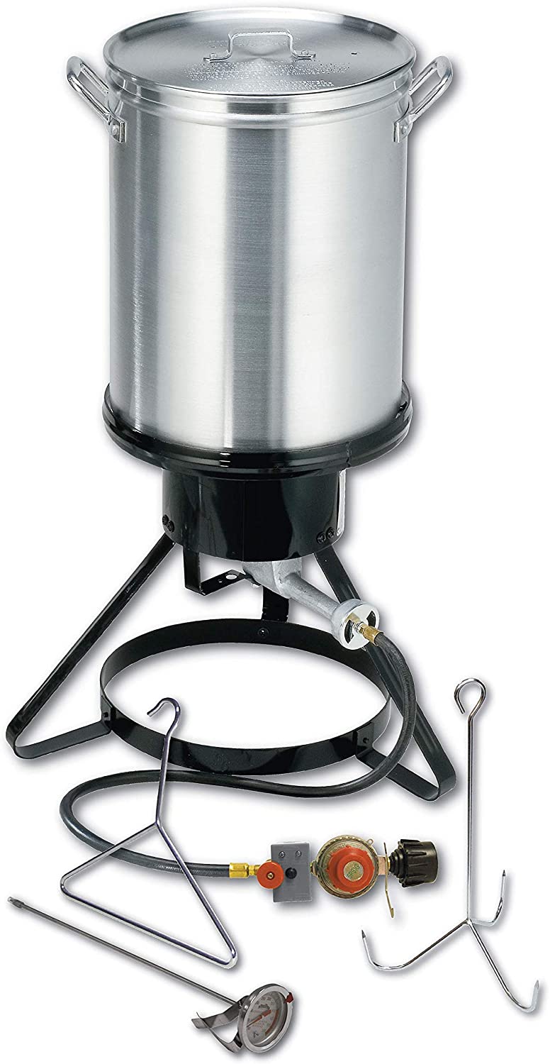 Masterbuilt MPF 130B 30Quart Propane Turkey Fryer Grill