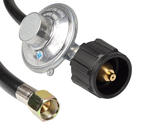 Camplux Low Pressure Propane LPG Tanks Gas Regulator Kit with 60 inches