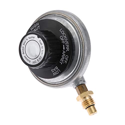 Aupoko Propane Gas Grill Control Valve Table Top Regulator, Propane Gas Grill Control Valve with