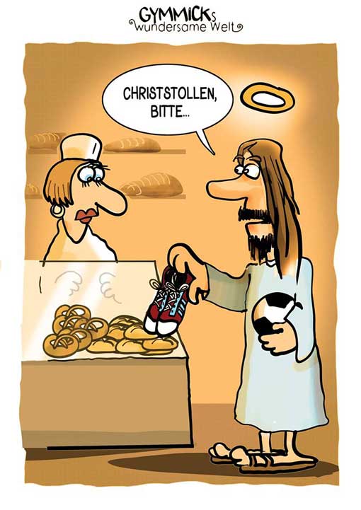 Christstollen Grillratte