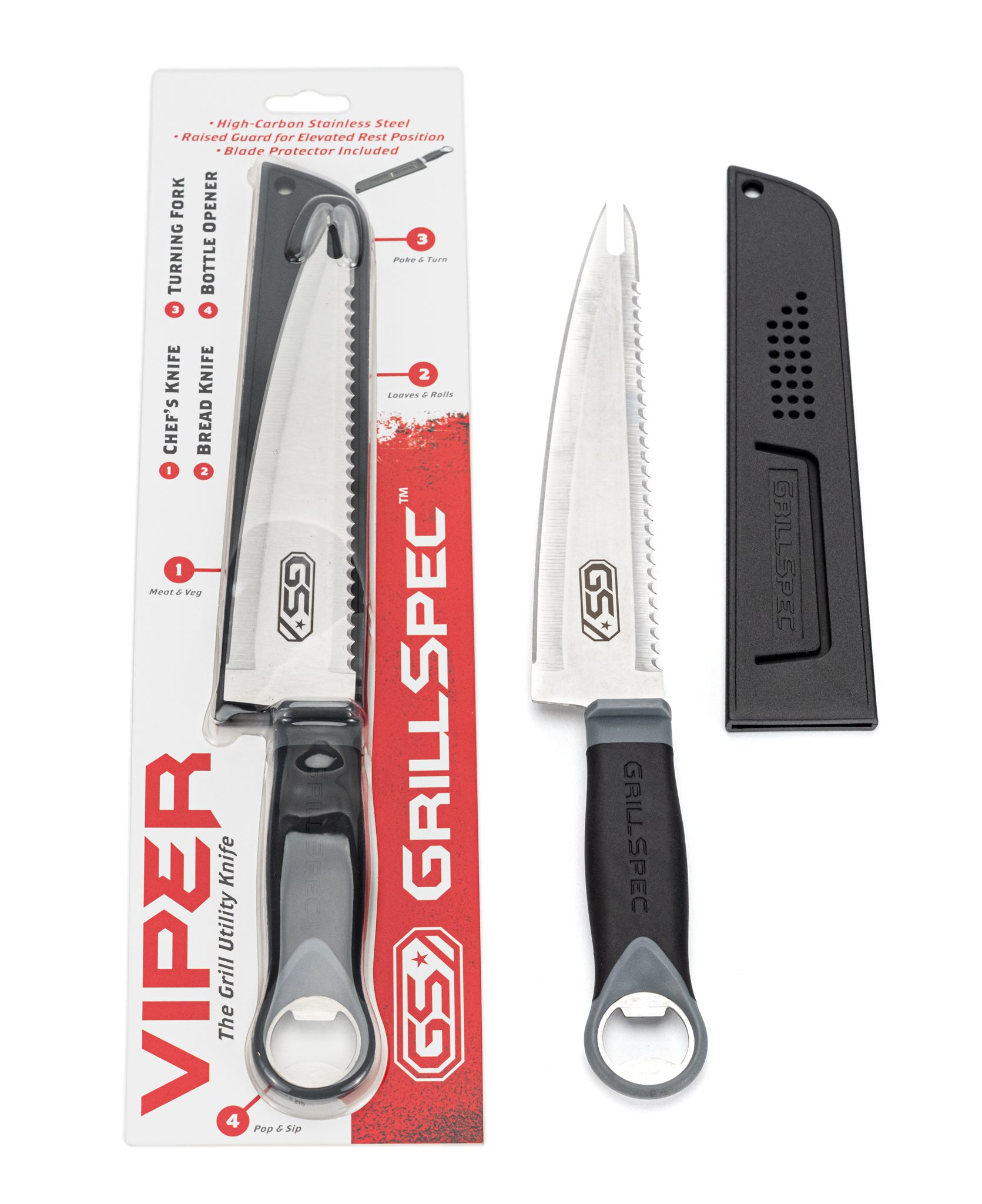 VIPER Grill Utility Knife GRILLSPEC