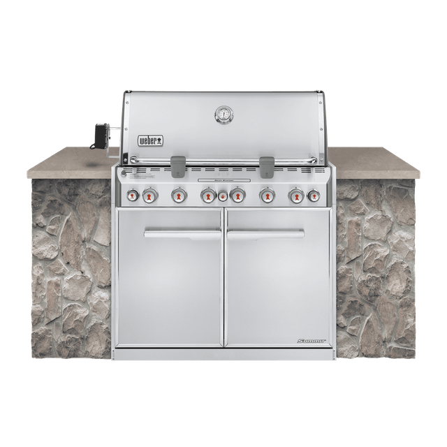 Weber Summit® S660 BuiltIn Gas Grill (Natural Gas) Grill Tanks Plus