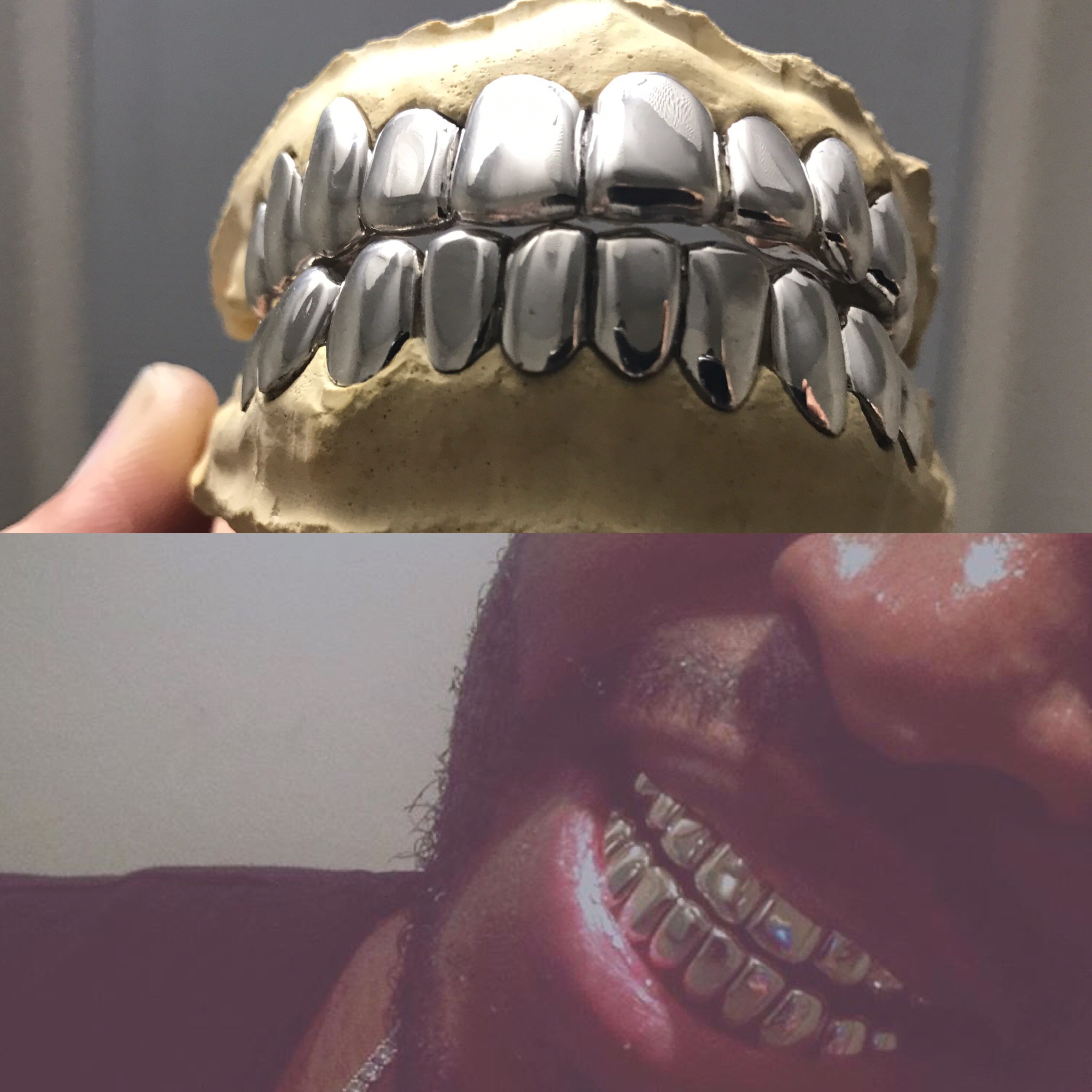Silver grillz Grillz Pro