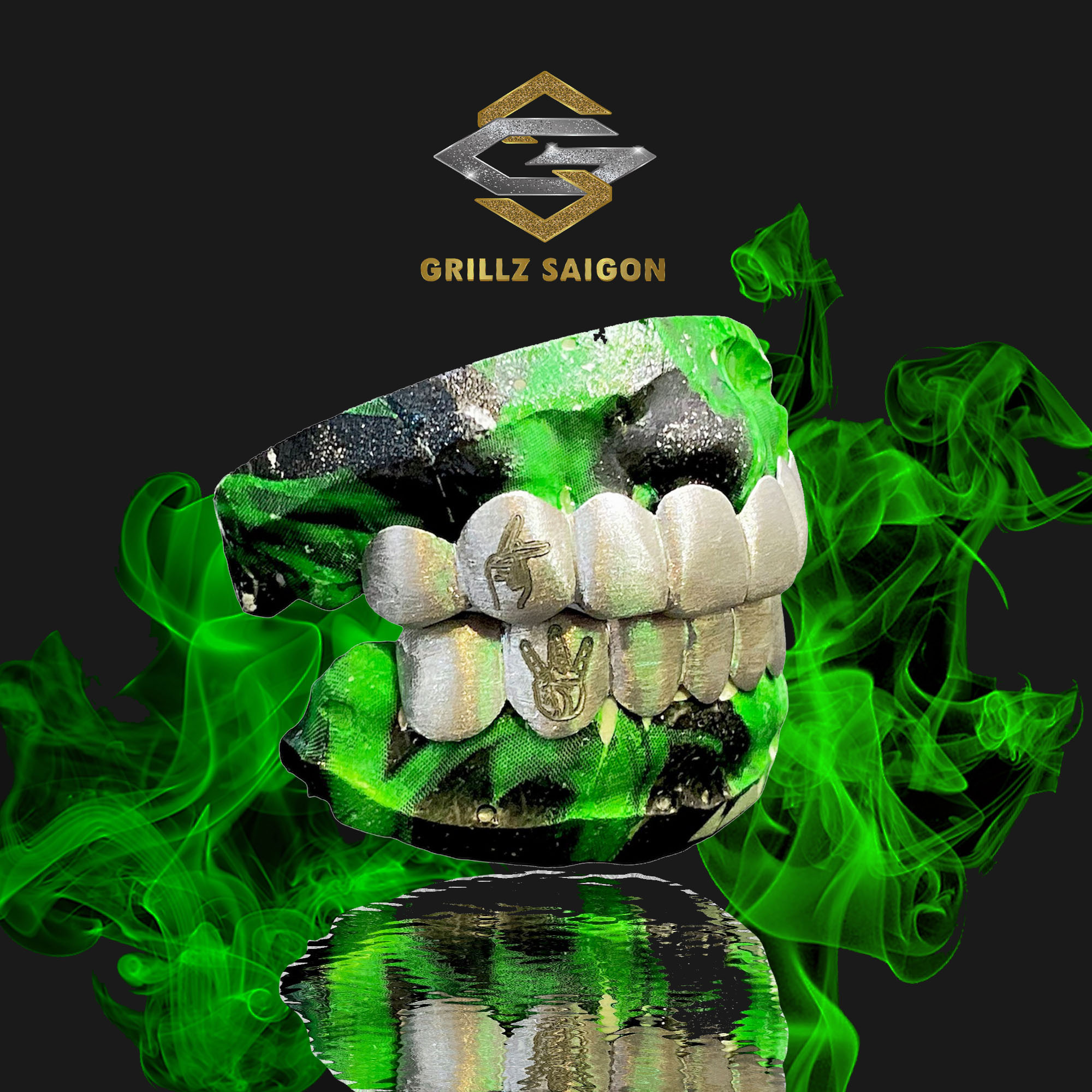 14k Gold Grillz GRILLZSAIGON
