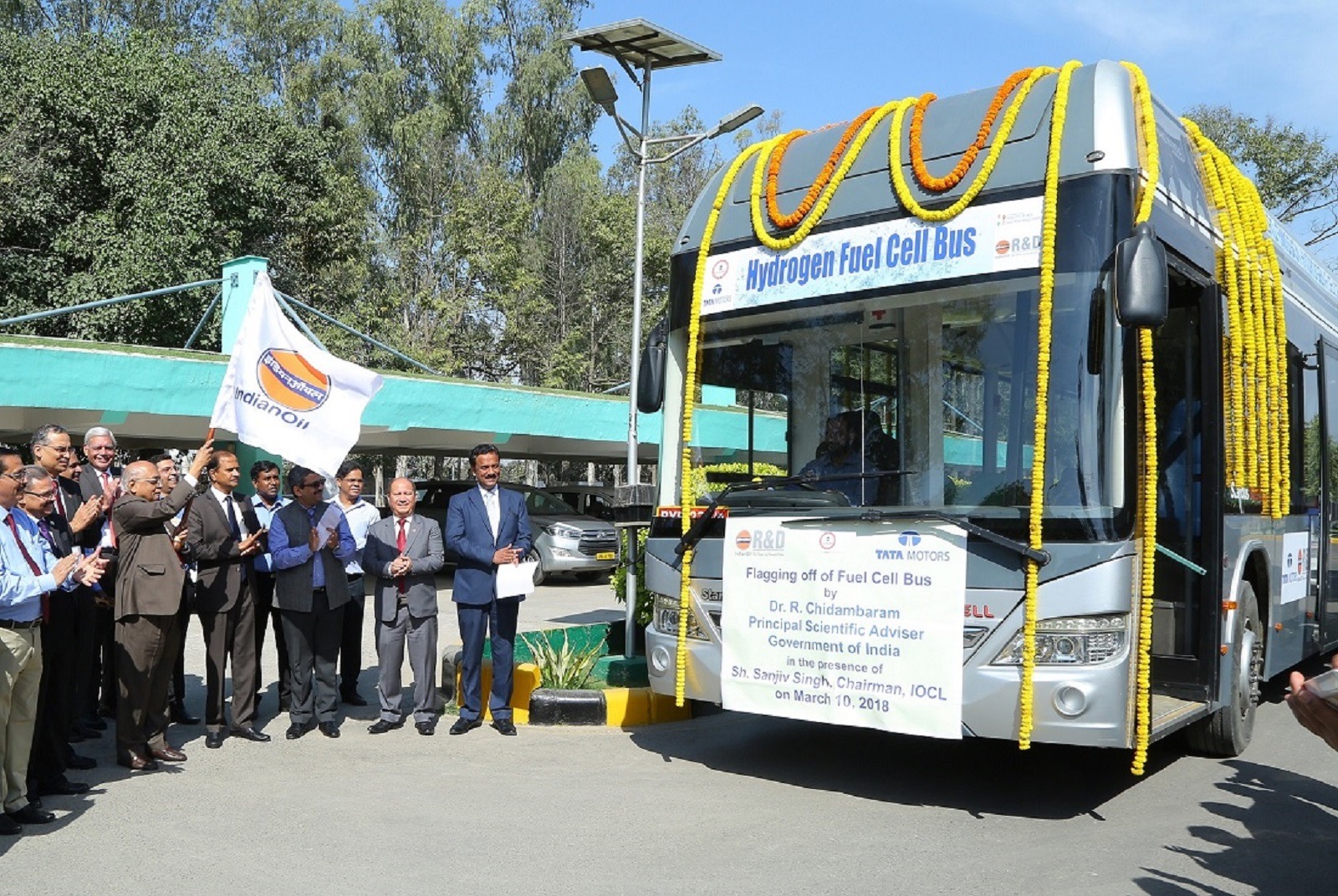 India’s first Hydrogen Fuel Cellpowered bus Grinity Intellect