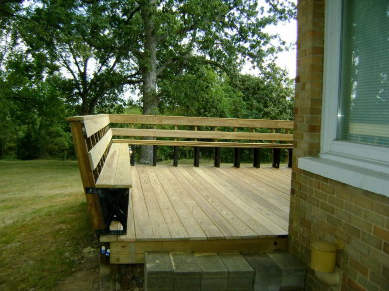Unstained Railing Deck GRIP ELEMENTS