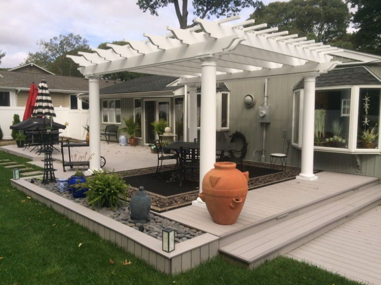 Trellis on the deck GRIP ELEMENTS