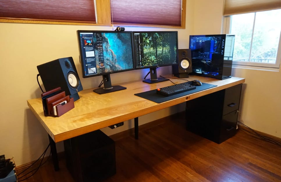 How to Build a Computer Desk from Scratch GRIP ELEMENTS