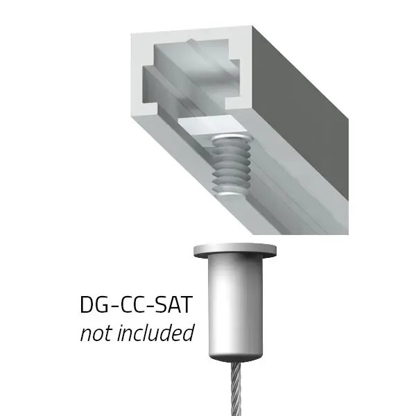 DGTRACK Ceiling Track Cable Suspension Systems