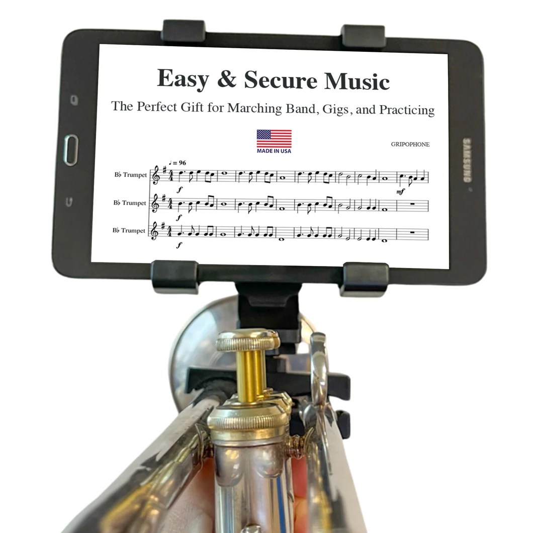 Trumpet Tablet Lyre TPT150 for Marching Band Sheet Music Brass Hor