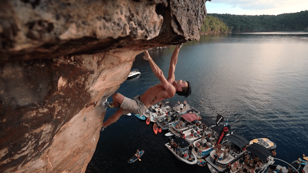 Watch Deep Water Solo Comp in West Virginia Gripped Magazine