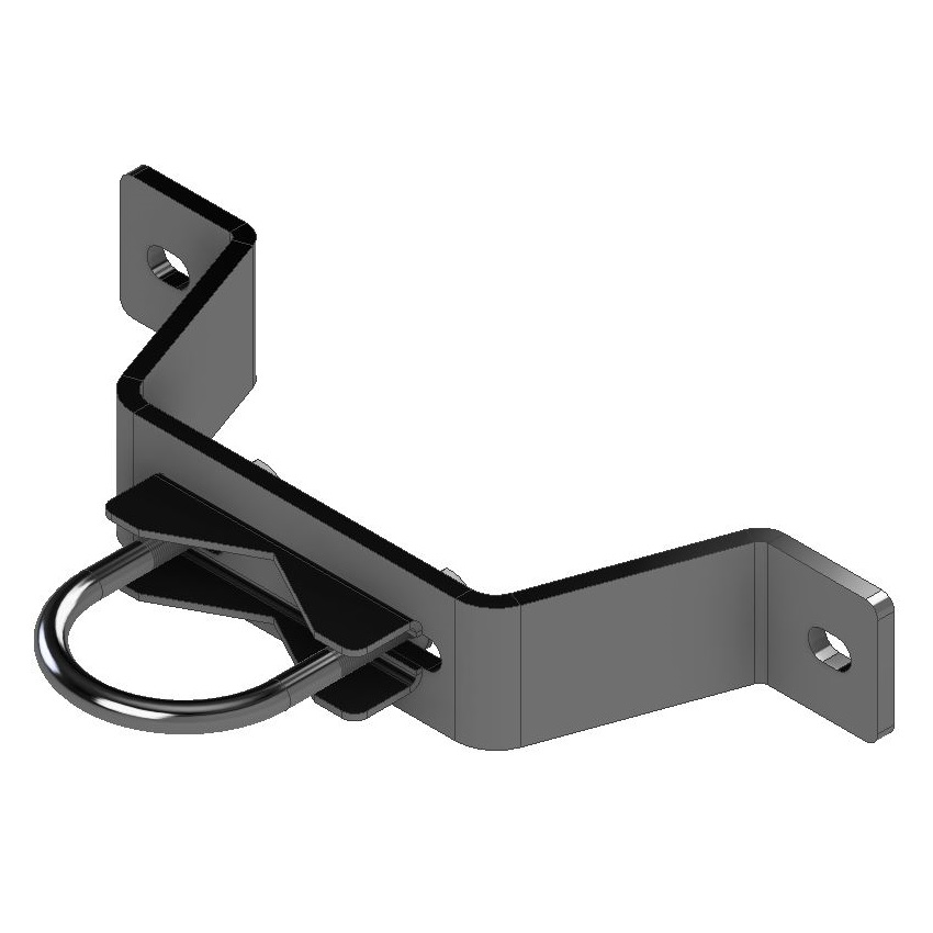 WB Wall mount for pipe Ø60Ø76 Griptel