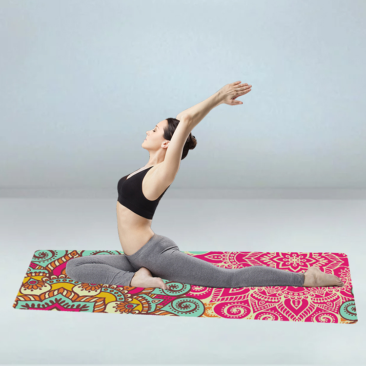 Suede Yoga Mat Manufacturer Noida India GRIP®
