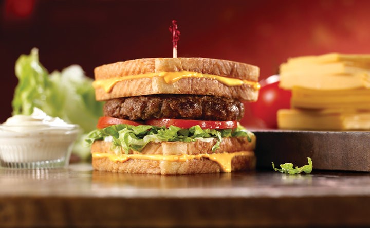WTFood Friendly's Grilled Cheese Burger Melt Grist