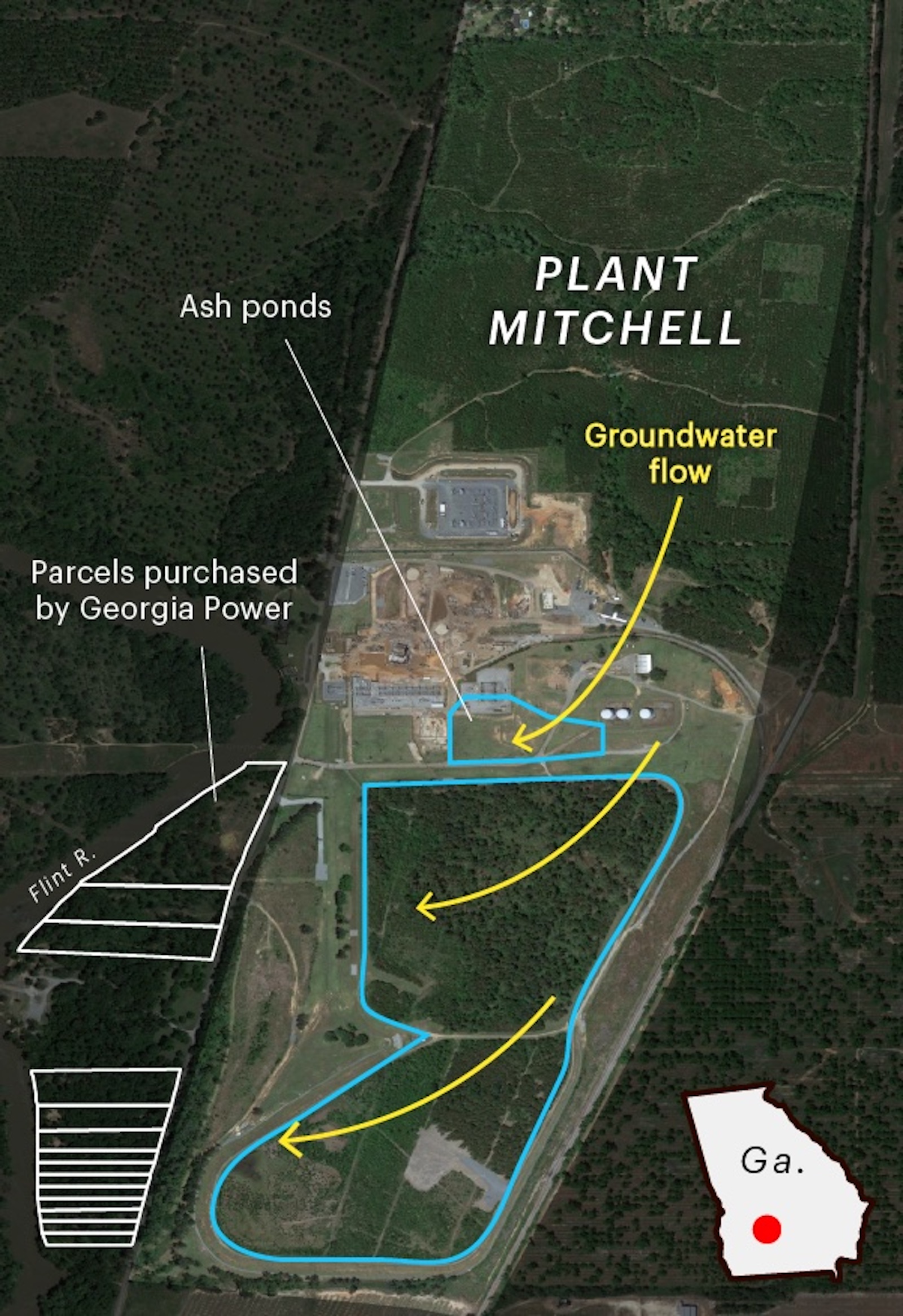 A power company’s quiet landbuying spree could shield it from coal ash