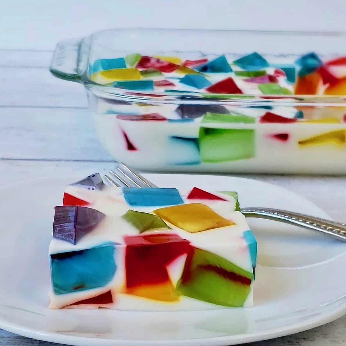 Stained Glass Jello Salad (with Shortcuts) Grits and Gouda