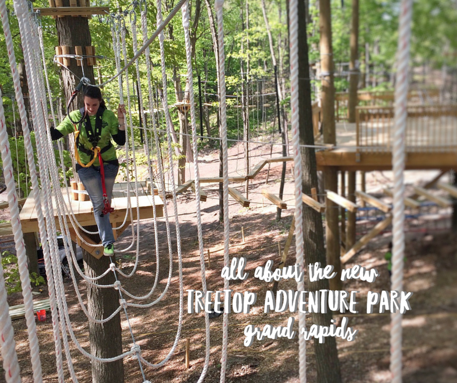 All About the New Grand Rapids Treetop Adventure Park