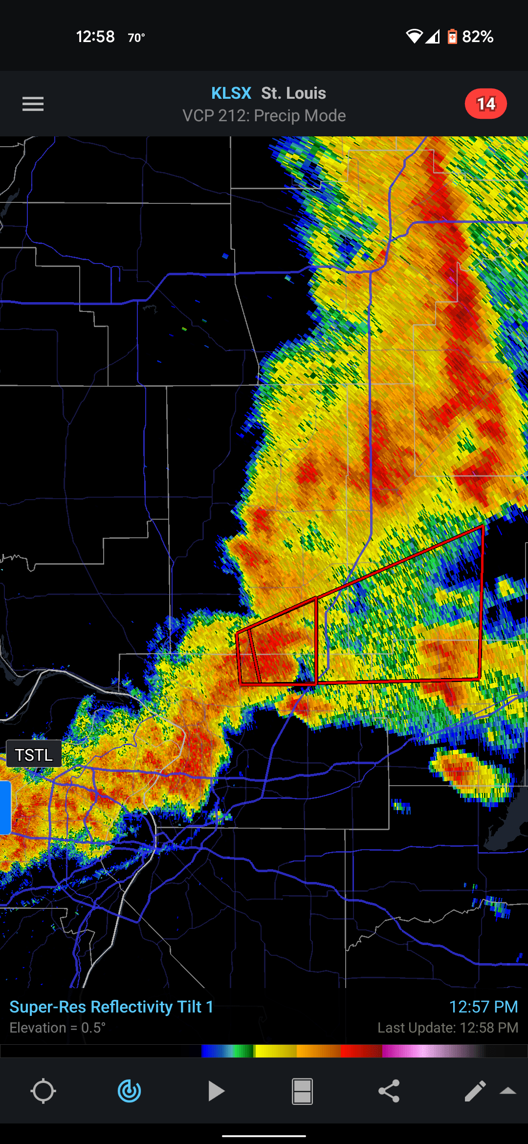 Kake tv style super res reflectivity GRLevelX Users