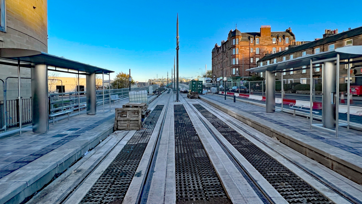 Newhaven tram extension almost complete Rail Engineer