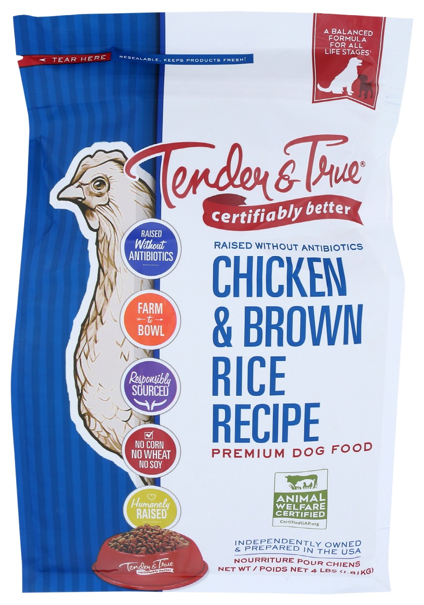 Buy Tender And True Chicken And Brown Rice Dry Dog Food, 4 Lb Online