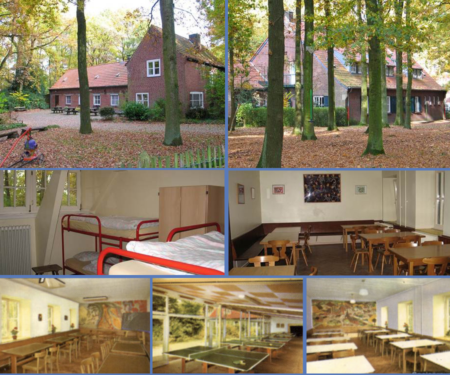 Jeugdherbergen Nederland Kaartlezer Grote Hostel Duitsland bij Venlo Jeugdherberg net over de grens in