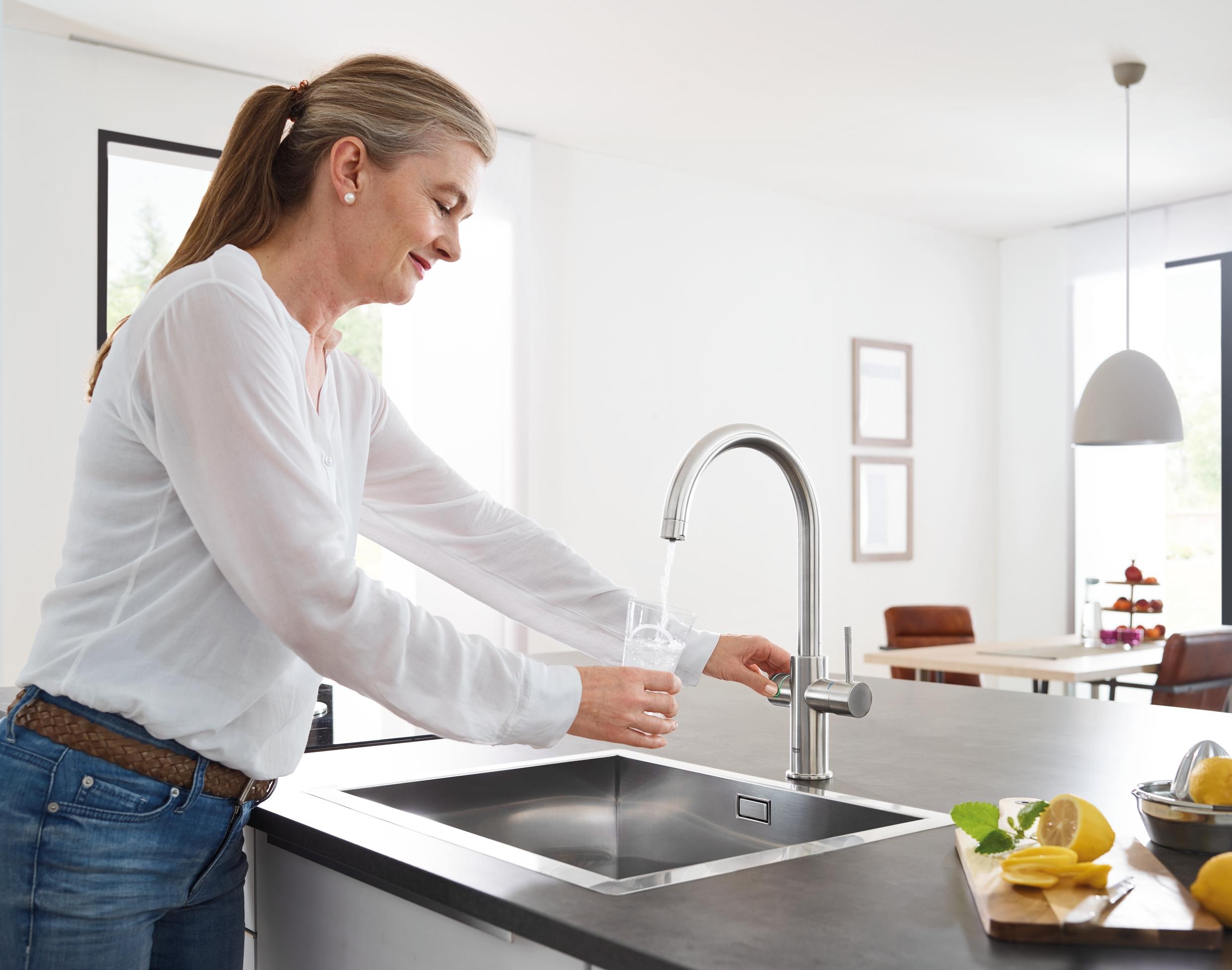 Смеситель для кухни Grohe Blue Home 31455 DC0 (31455DC0)