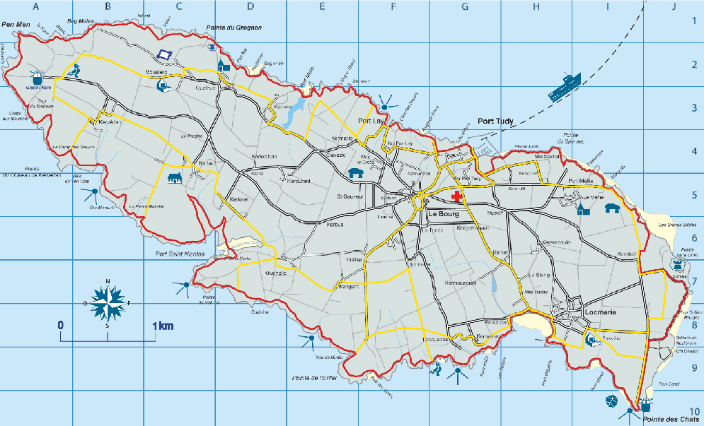 Groix Location Location de maisons de vacances sur l'ile de Groix.