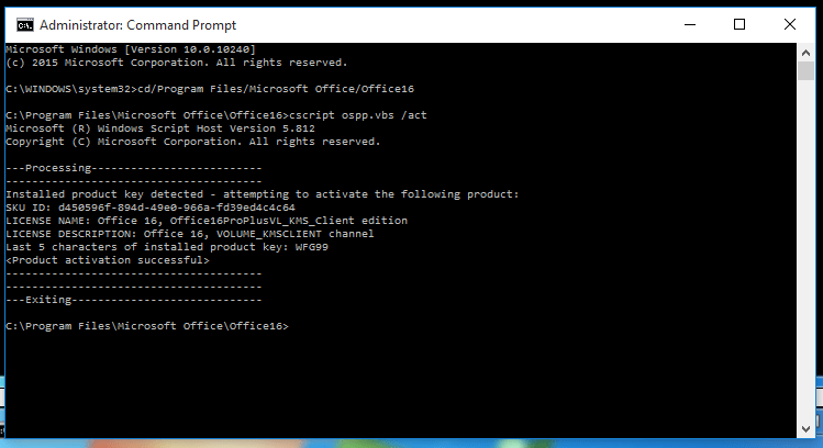 Office 2016 Offline Activator