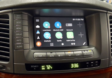 VLine CarPlay Android Auto Infotainment System Navigation Upgrade Lexus