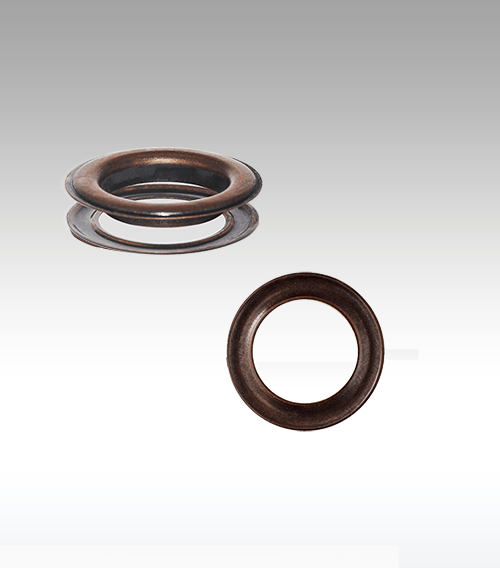 Round 15 (2'') Grommets and Washers Bronze Finish GROMMETMART