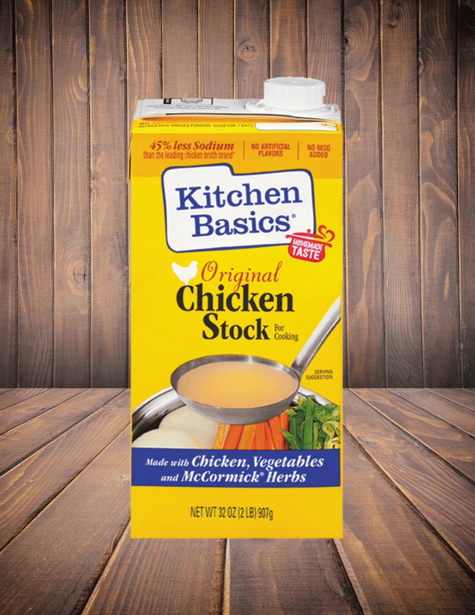 Kitchen Basics Chicken Stock 32 oz Groomer's Seafood