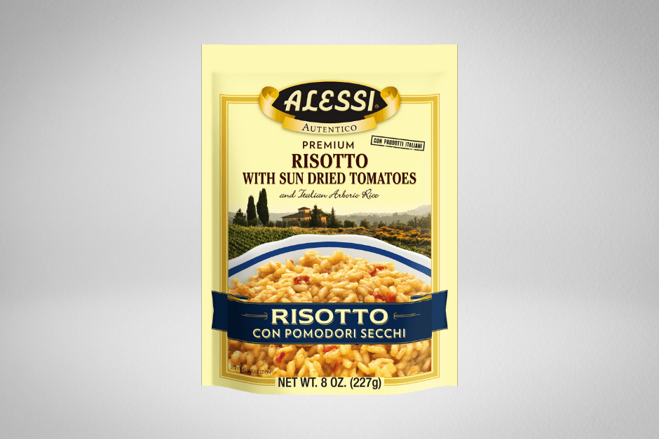 Alessi Risotto With Sun Dried Tomatoes 8 oz. Groomer's Seafood