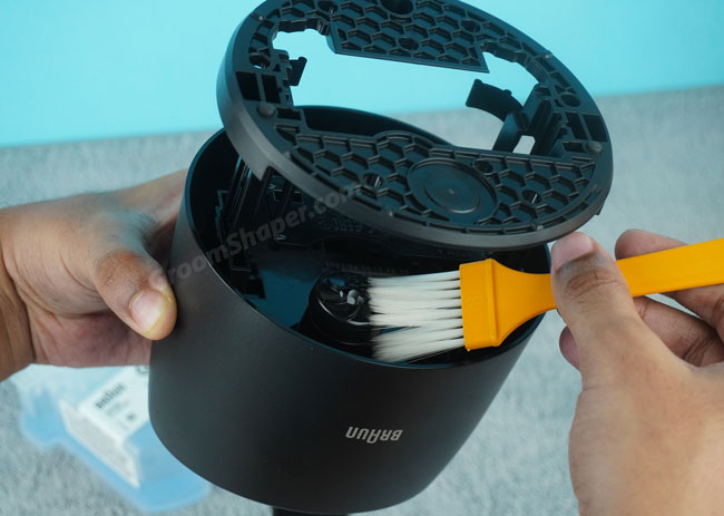 Flushing Nozzle System Using Syringe