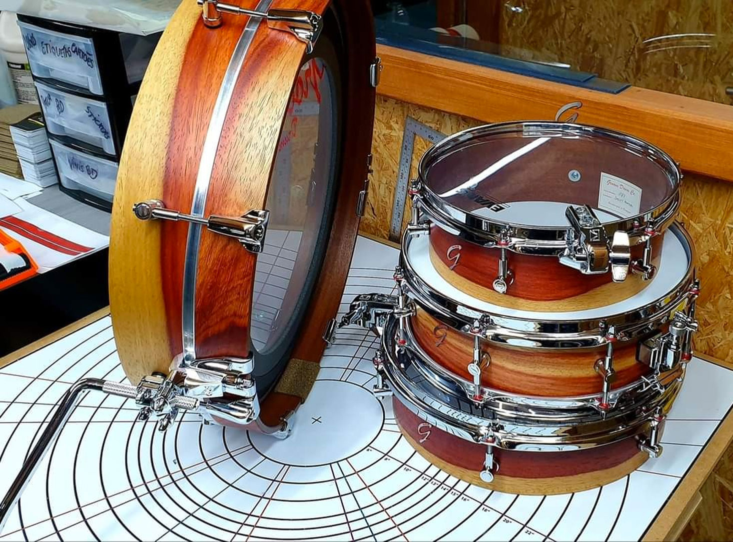 Pancake Drums Groove Drum Co.