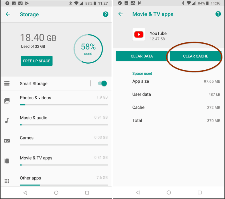 Free Up Storage Space on Your Android 8.0 Oreo Phone or Tablet