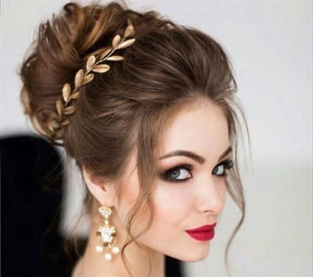 تسريحات شعر عالية , تسريحه رقيقه ومختلفه للبنات شعرك هو سر جمالك غرور