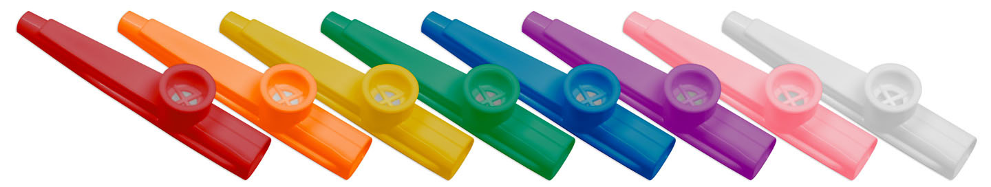 8450 1St Note® Plastic Kazoo Display, Bulk (50 Pcs.) Grover Trophy