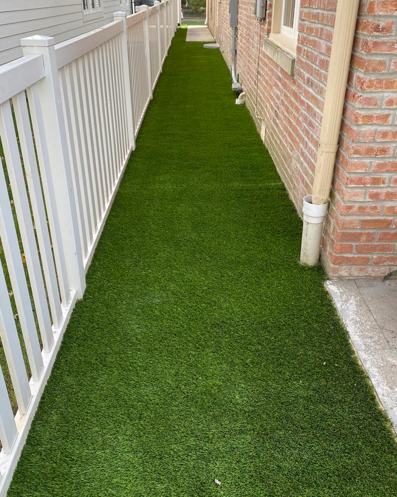 Clean and Durable Pet Turf Artificial Grass by GroTurf