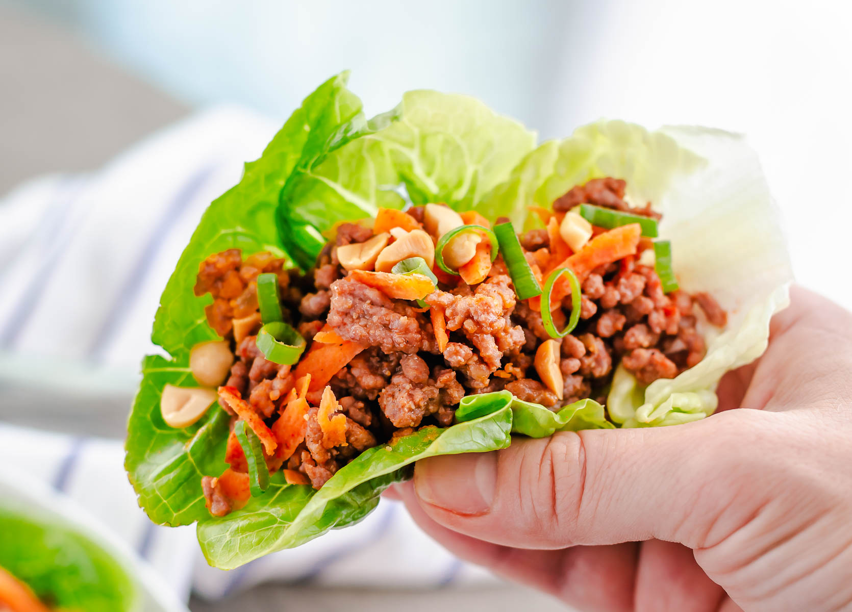 Ground Beef Lettuce Wraps Ground Beef Recipes
