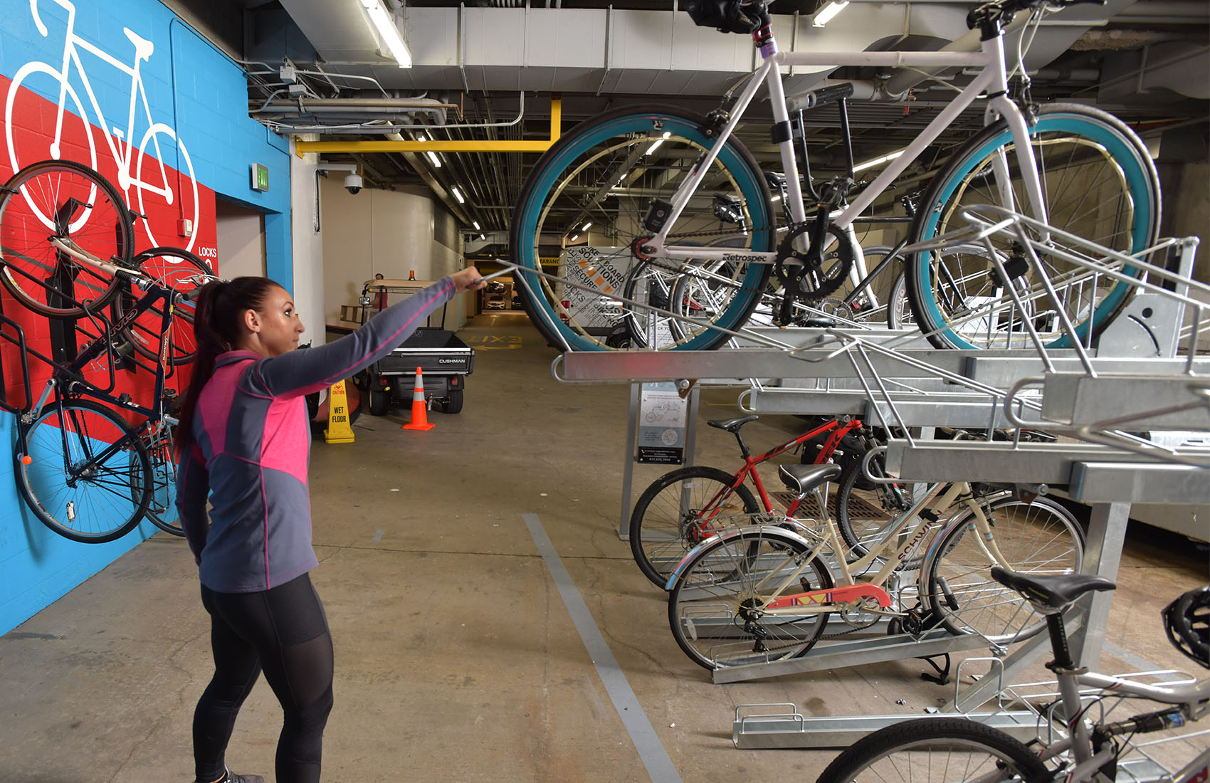 Lowest Price Double Docker® Two Tier Lift Assist Bike Parking Racks