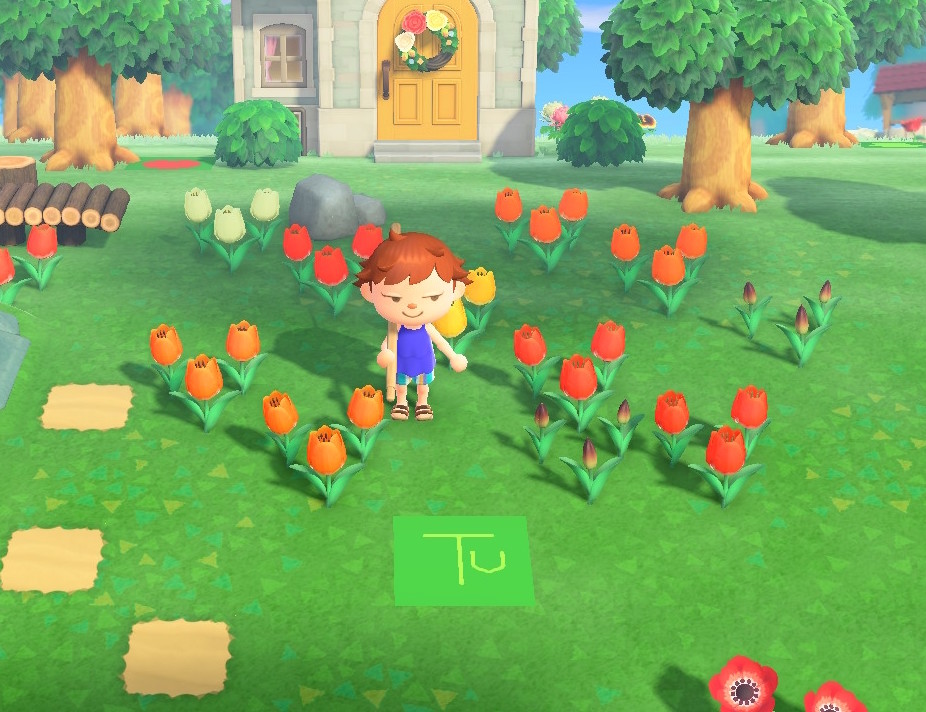 acnh flower farm ideas Gertude Frasier