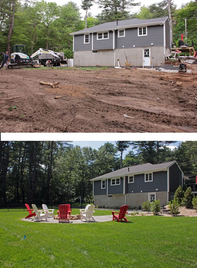 Derry NH Landscaping Project Groundhog Landscaping