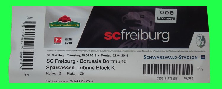 SC Freiburg vs. Borussia Dortmund 04