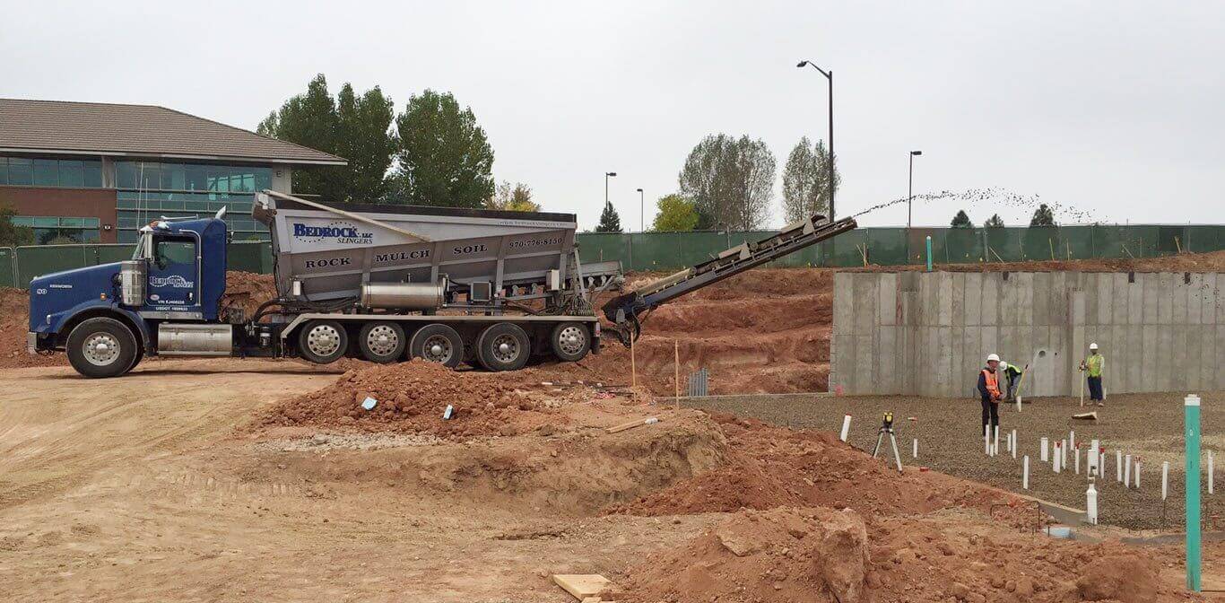 Concrete Slab Prep Bedrock Slingers, Loveland CO