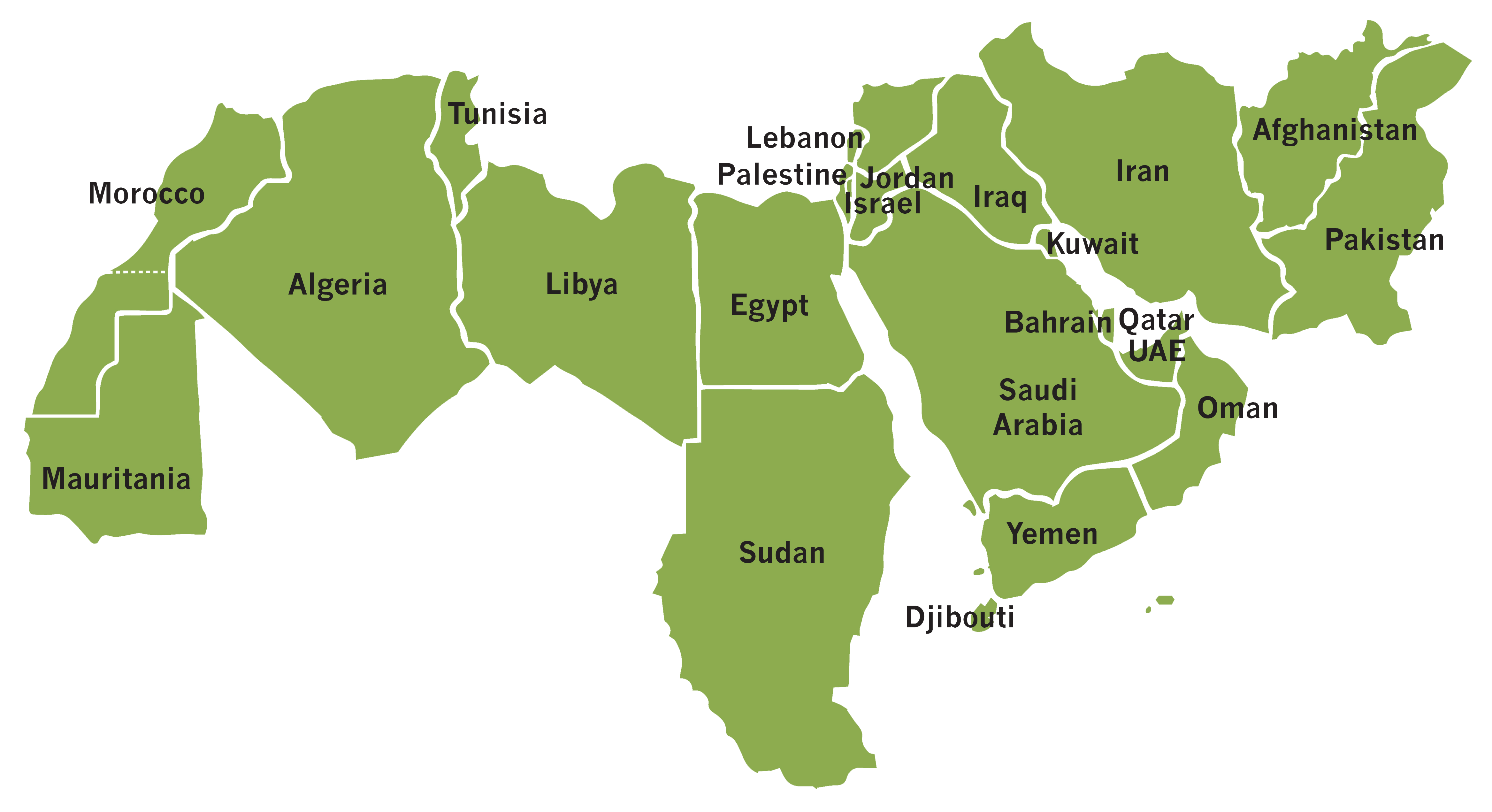mena map