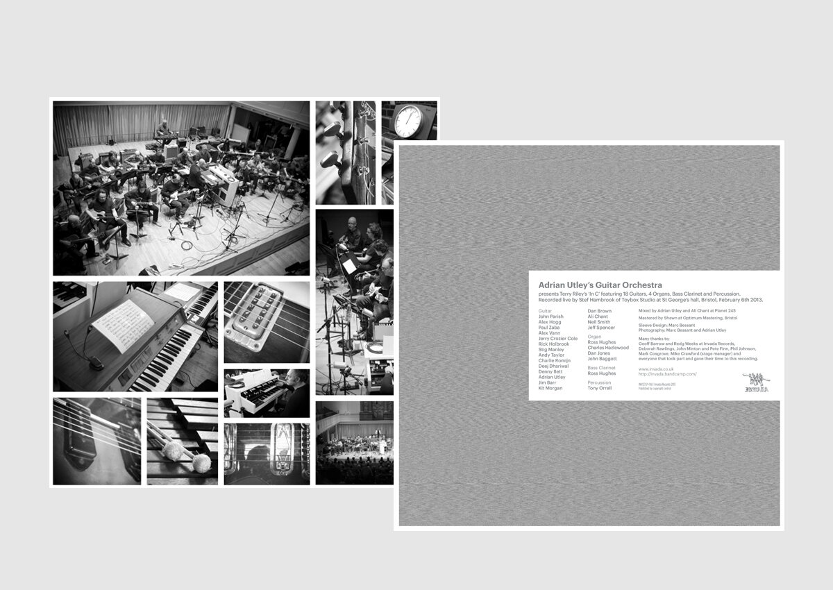 UTLEY, ADRIAN ADRIAN UTLEY'S GUITAR ORCHESTRA IN C (LTD GREY VINYL